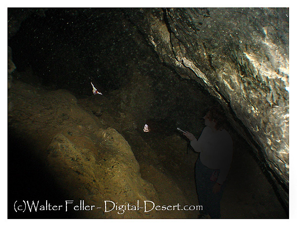 Newberry Indian burial cave