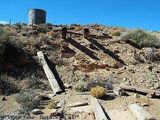 chloride cliff, death valley