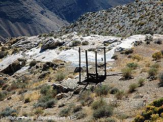 chloride cliff, death valley